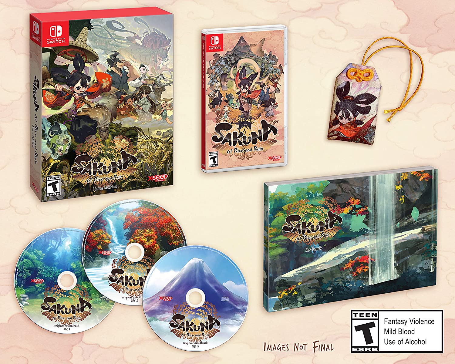 Sakuna Of Rice And Ruin Divine Edition - Nintendo Switch