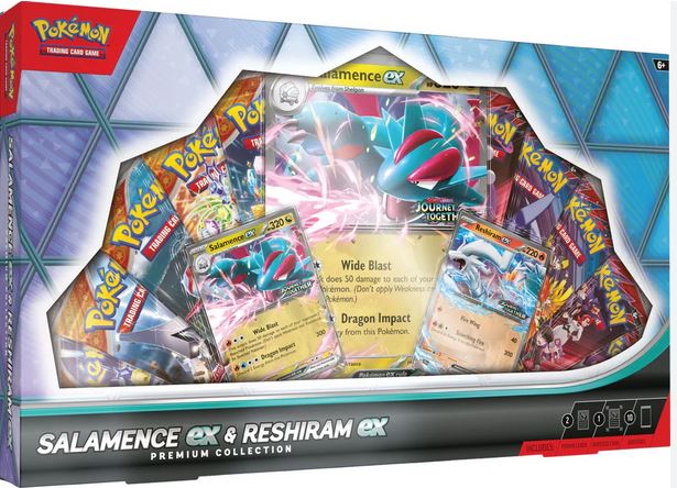 Pokemon Salamence ex & Reshiram ex Premium Collection