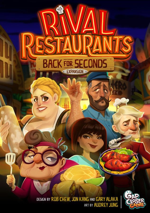 Rival Restaurants Back For Seconds Expansion - Board Game