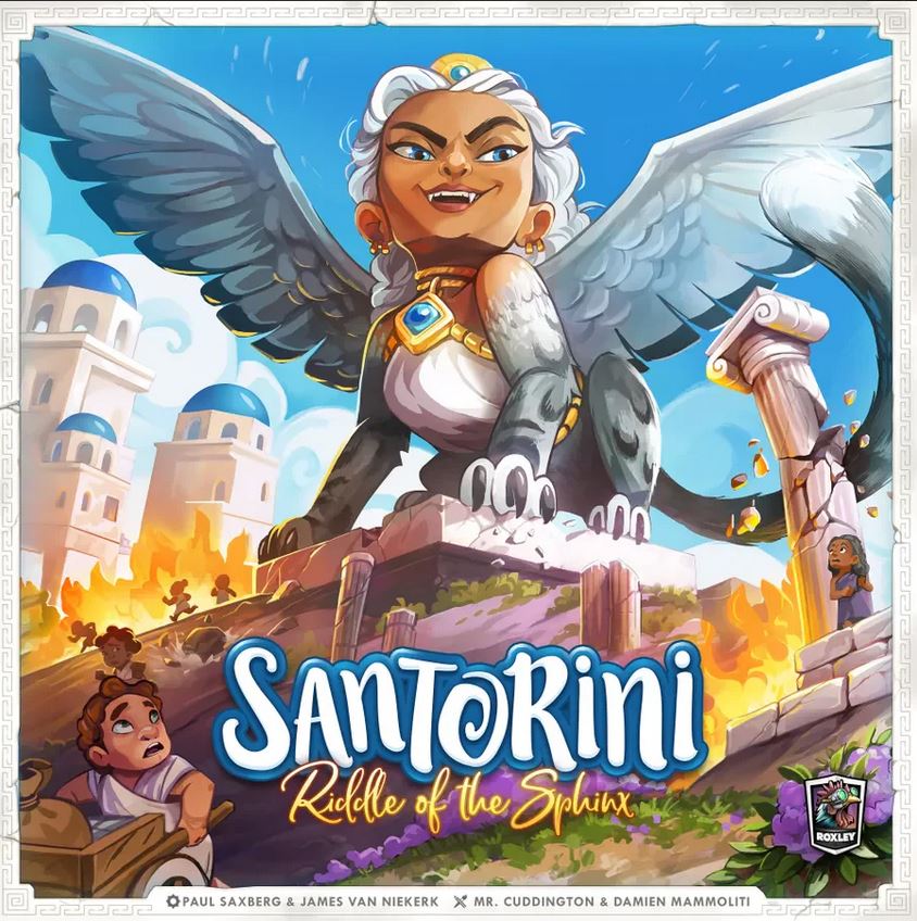 Santorini Riddle Of The Sphinx Retail Edition - Board Game