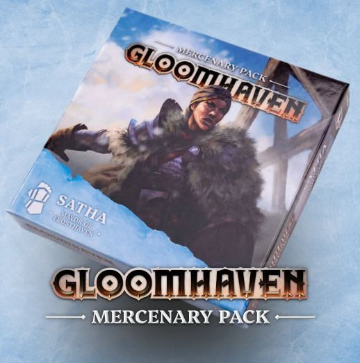 Gloomhaven Mercenary Pack - Satha - Board Game