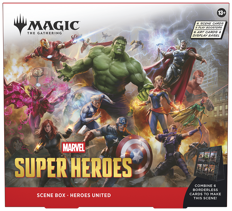 Magic The Gathering - Marvel Super Heroes - Scene Box (Set of 2)