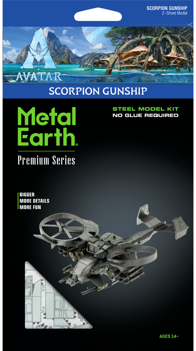 Metal Earth Premium Series: Avatar 2 - Scorpion Gunship