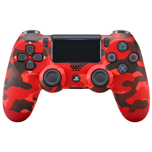 PS4 Dualshock 4 Controller Red Camo
