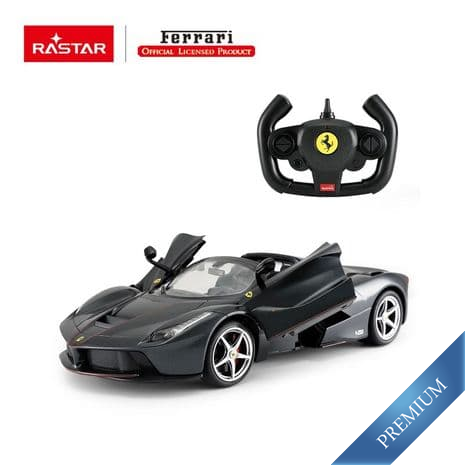 Rastar- Ferrari Laferrari Aperta Remote Control Car - Black