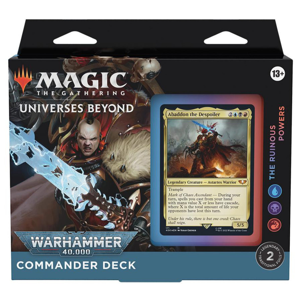 Magic the Gathering Warhammer 40K Commander (Regular) - The Ruinous Powers