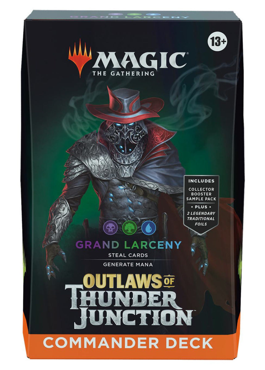 Magic the Gathering Outlaws of Thunder Junction Commander Grand Larceny Junction