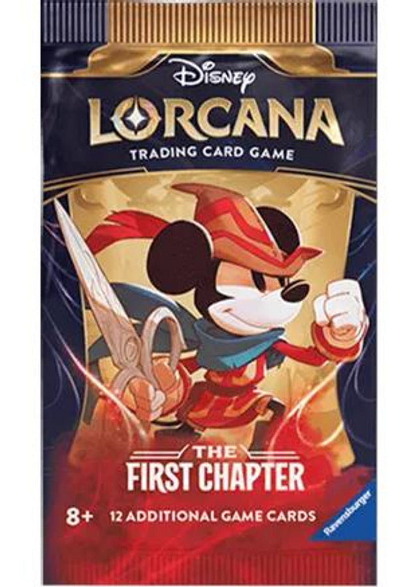 Disney Lorcana The First Chapter Booster Pack (Buy 2 Get 1 Free)
