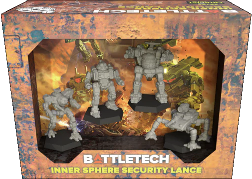 Battletech Inner Sphere Security Lance Forcepack - Board Game