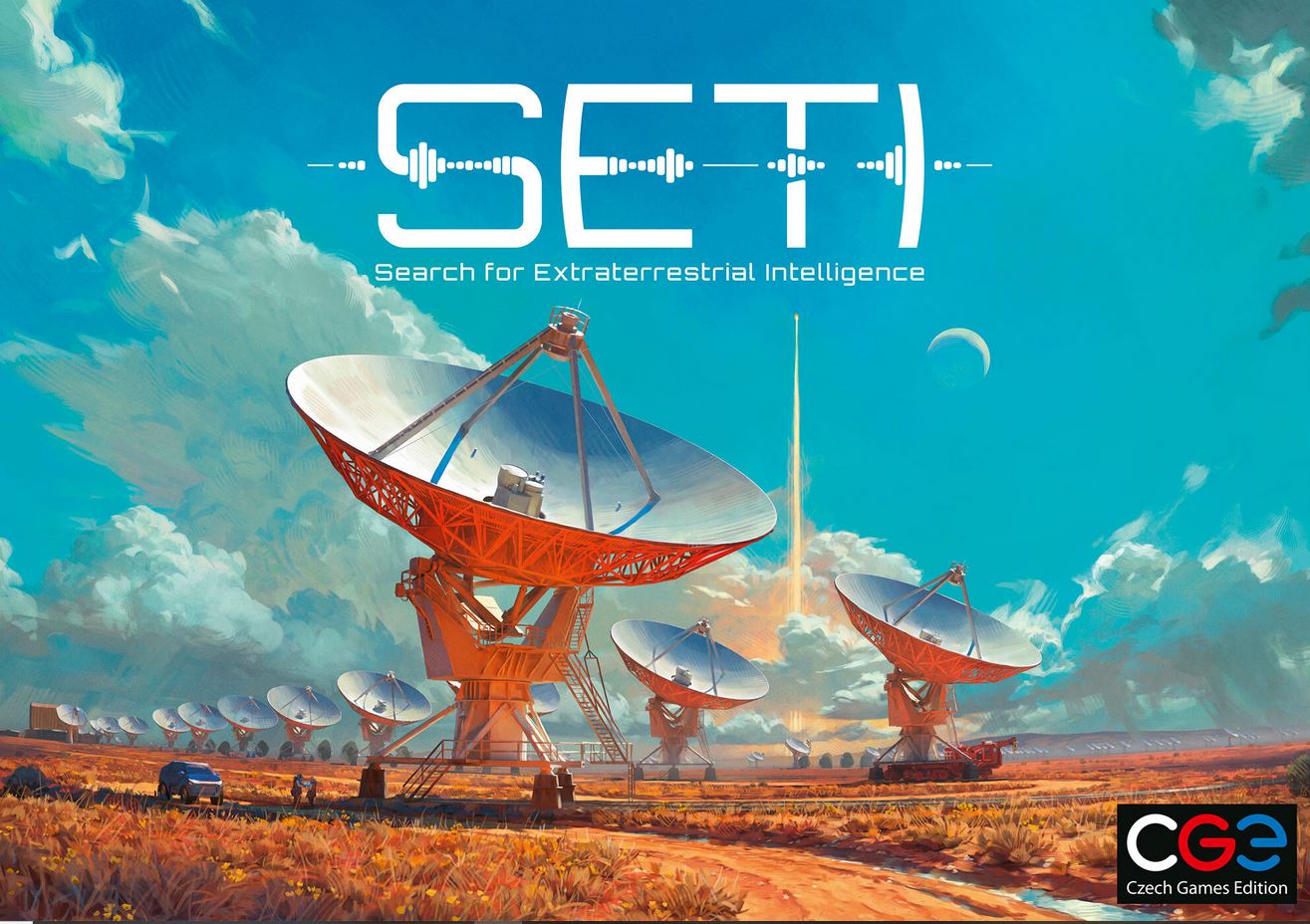 (DAMAGED) Seti: Search For Extraterrestrial Intelligence - Board Game