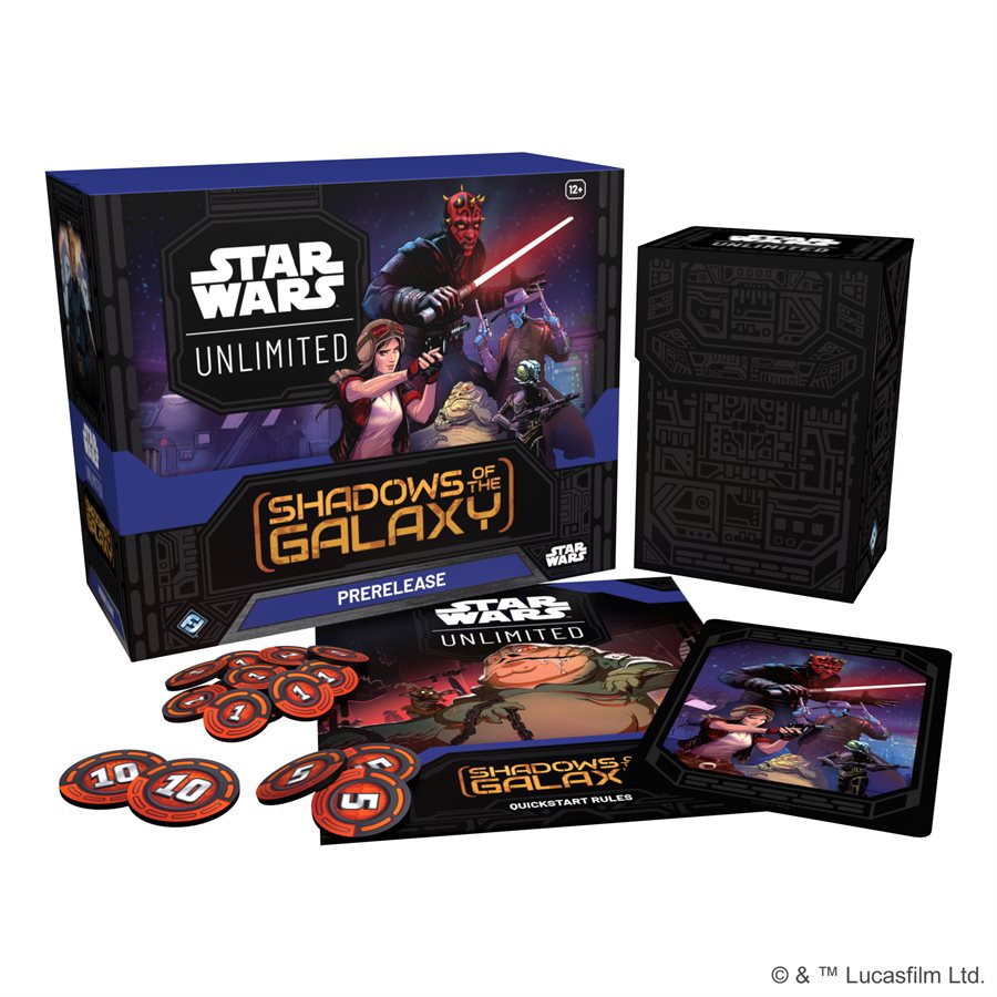 Star Wars Unlimited: Shadows of the Galaxy Pre-release Box