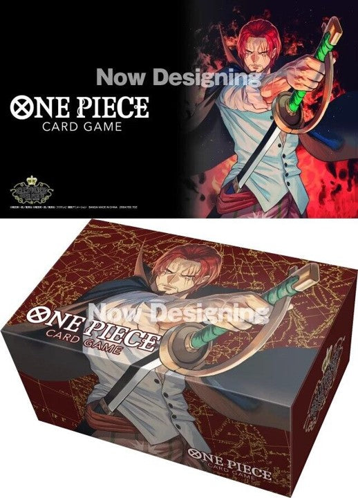 One Piece TCG Shanks Playmat/Storage Box Set
