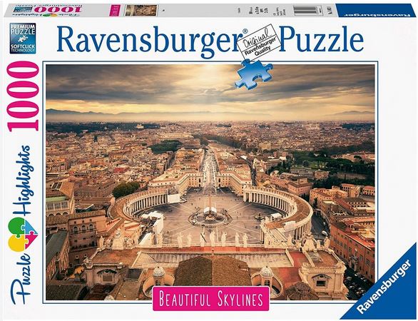 Beautiful Skylines Rome 1000 Pc Puzzle - Puzzle