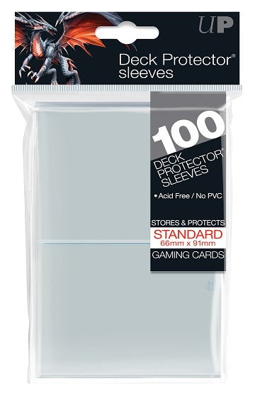Ultra-Pro 100-count Standard Deck Protectors - Clear