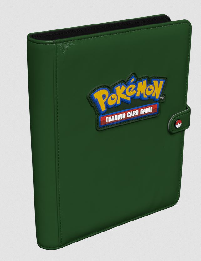 Ultra Pro Premium Snap Binder Pokemon Green