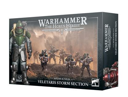 (DAMAGED) Warhammer: The Horus Heresy - Solar Auxilia - Veletaris Storm Section