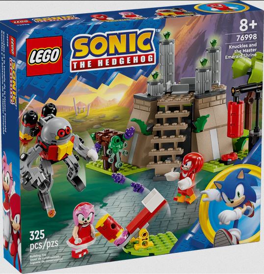 Lego Sonic the Hedgehog Knuckles and the Master Emerald Shrine