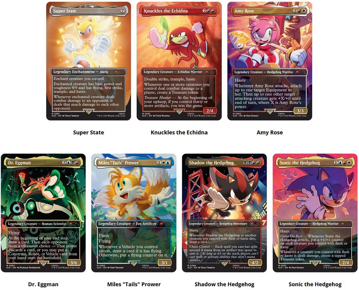 Magic the Gathering: Secret Lair Sonic Legends (Non-Foil)