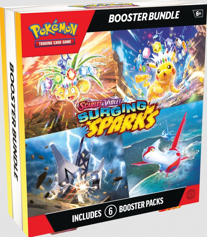Pokemon SV8: Surging Sparks Booster Bundle