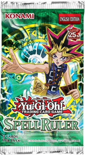 YuGiOh 25th Anniversary Spell Ruler Booster Pack (Buy 2 Get 1 Free)