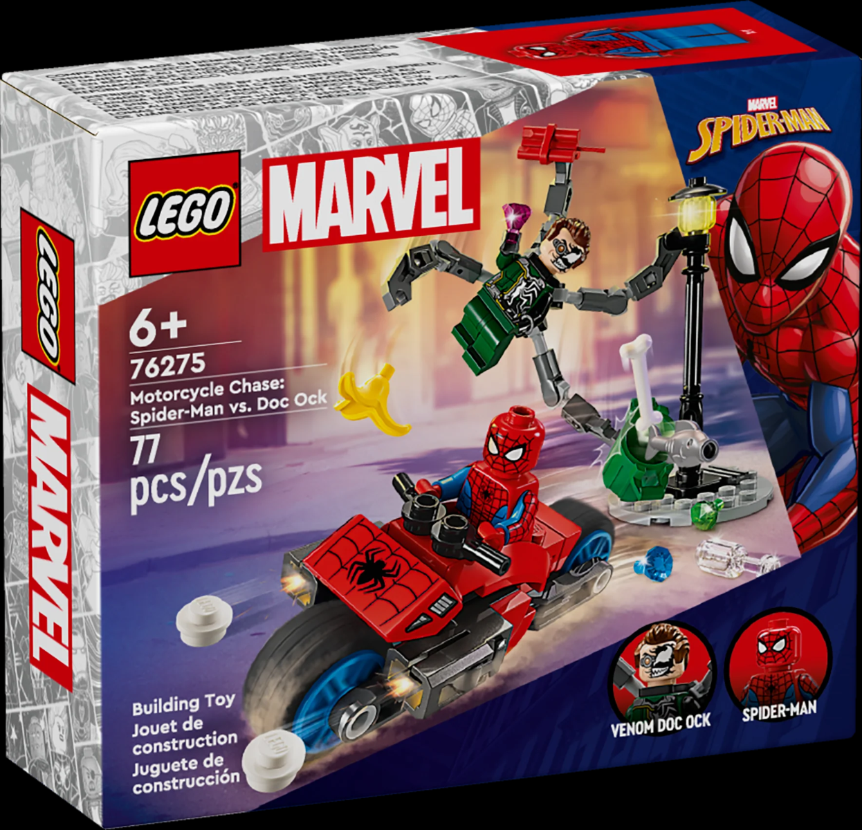Lego Super Heroes Motorcycle Chase: Spider-Man Vs. Doc Ock
