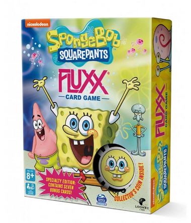 (DAMAGED) Spongebob Fluxx - Board Game