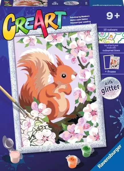CreArt Spring Squirrel - Painting Kit