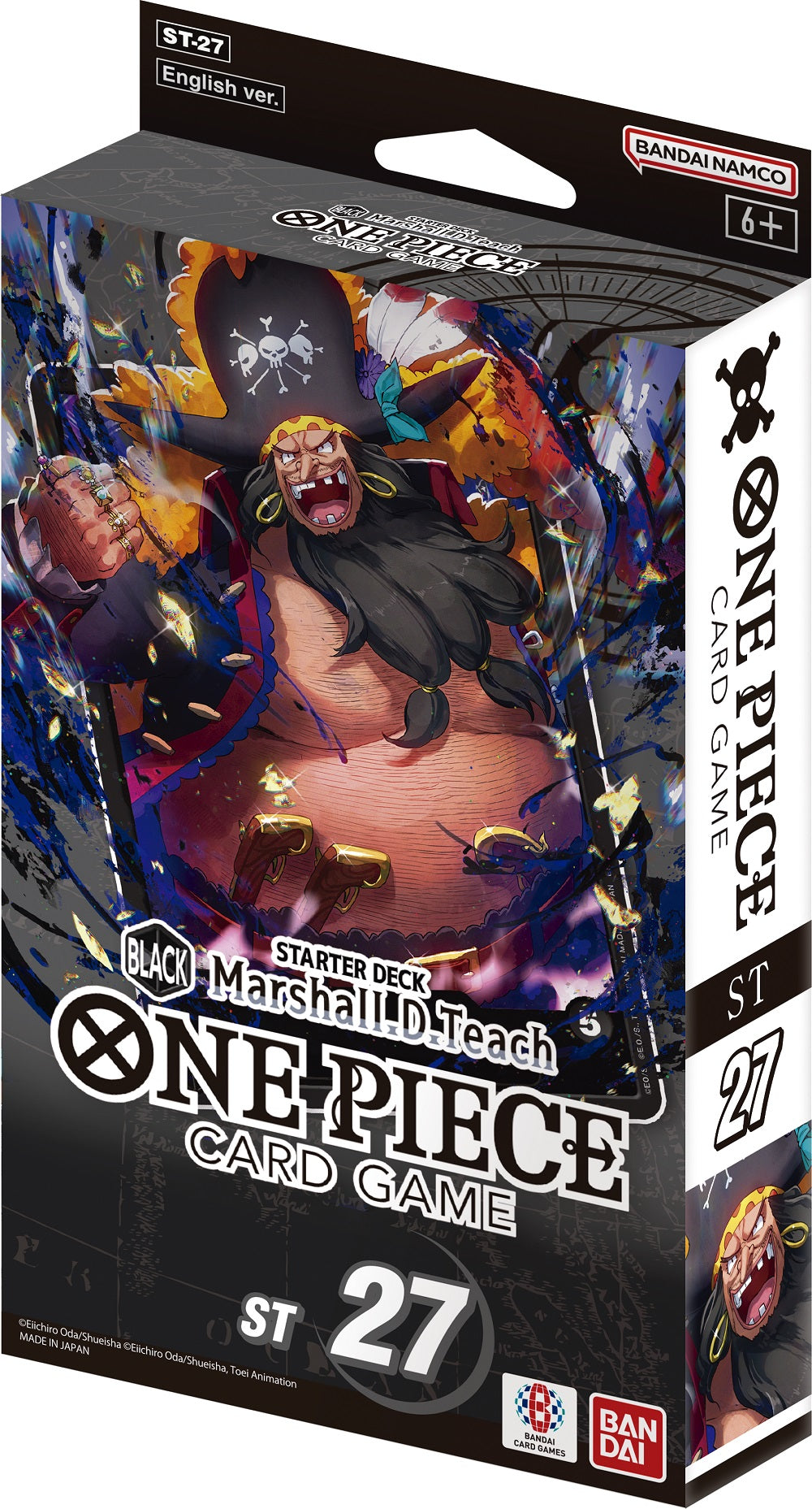 One Piece ST-27 Starter Deck - Black Marshall D. Teach