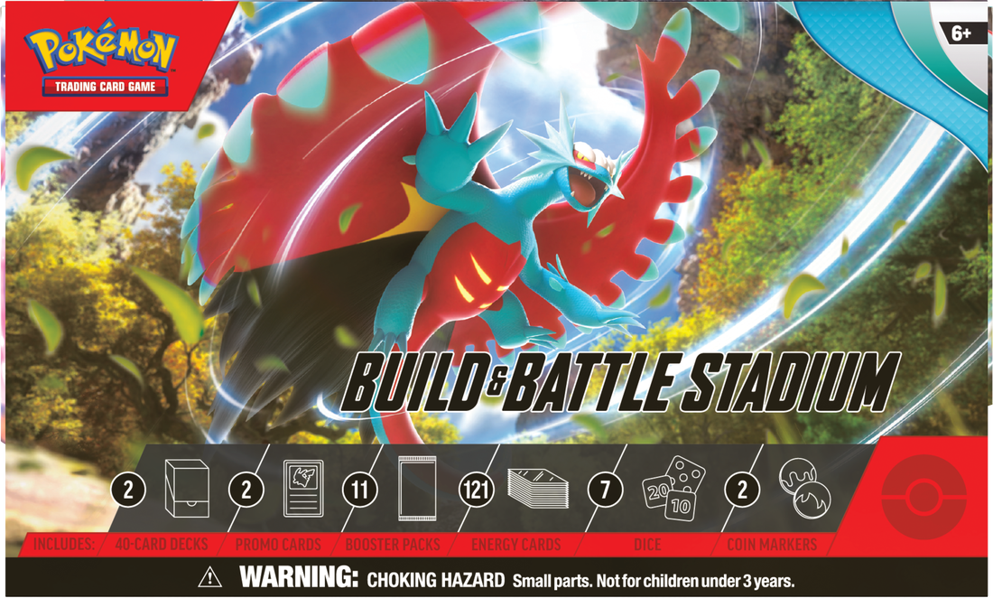 Pokemon SV4: Paradox Rift Build And Battle Stadium