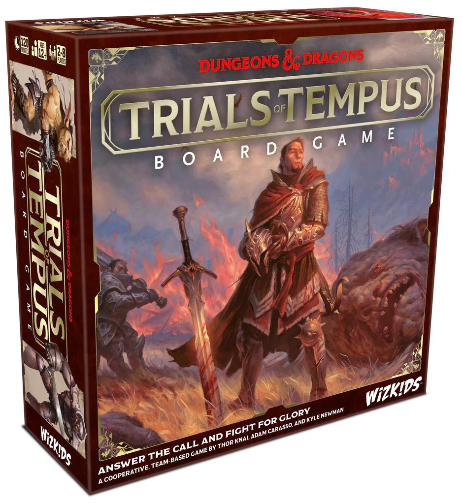 D&D Trials Of Tempus Standard Edition - Board Game