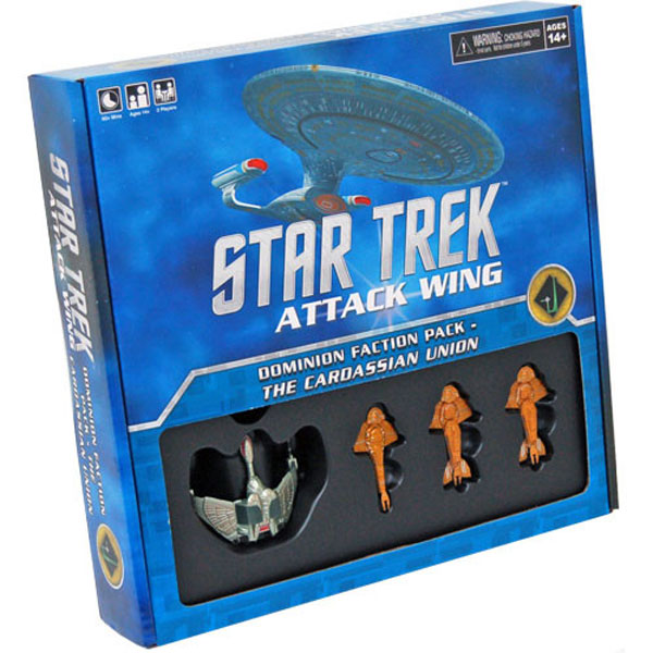 Star Trek Attack Wing: Dominion Faction Pack: The Cardassian Union - Board Game