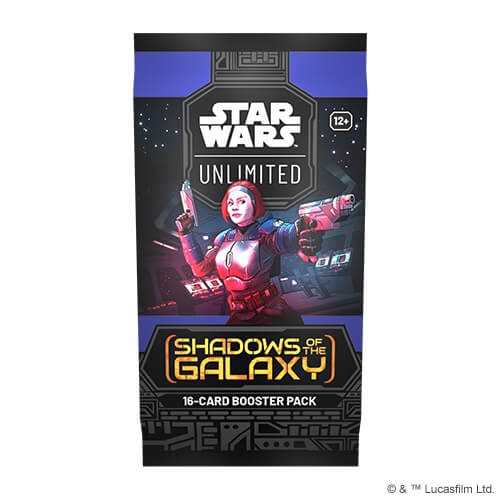 Star Wars Unlimited: Shadows of the Galaxy Booster Pack (Buy 2 Get 1 Free)