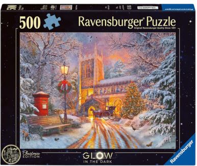 Magical Christmas Starline 500 pc Glow In The Dark Puzzle - Puzzle