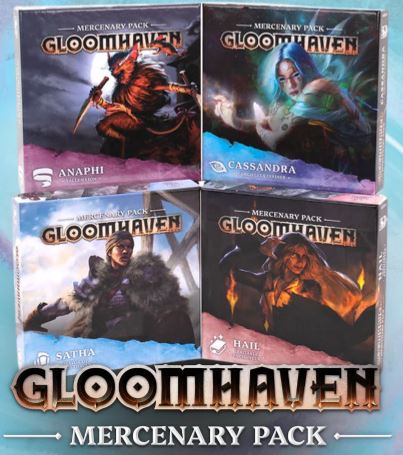 Gloomhaven Mercenary Pack - Starter Bundle - Board Game