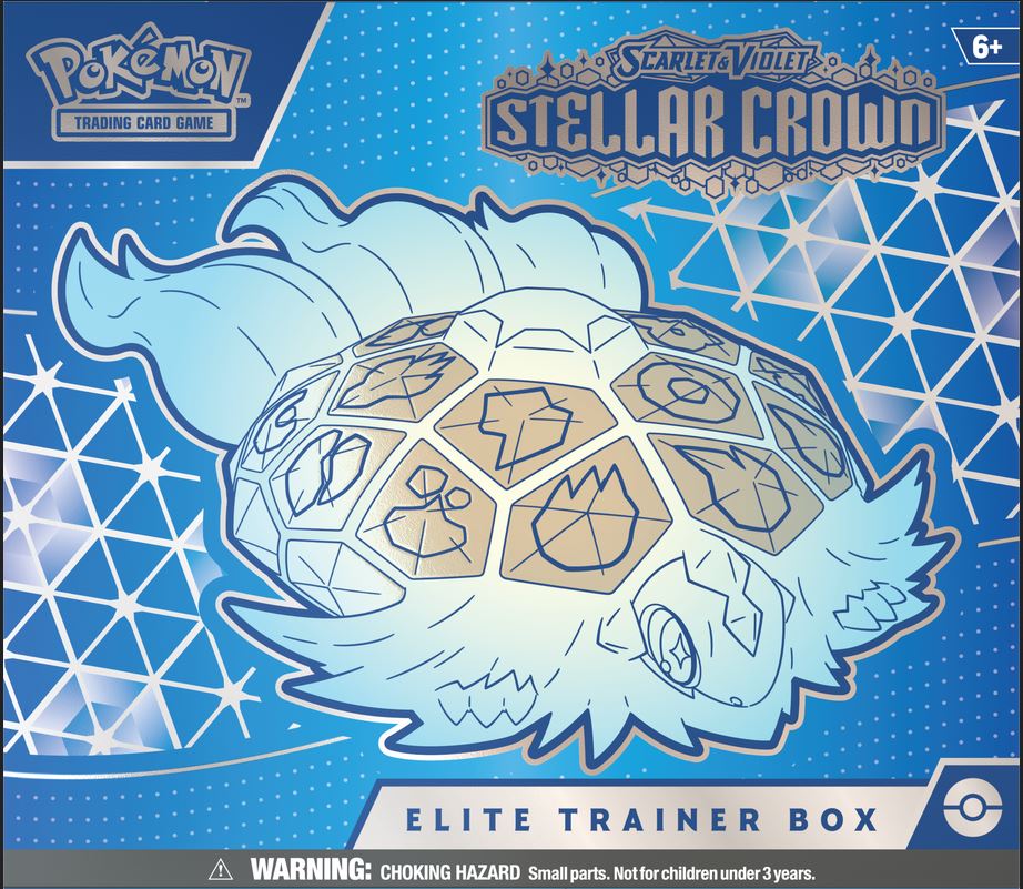Pokemon SV7: Stellar Crown - Elite Trainer Box