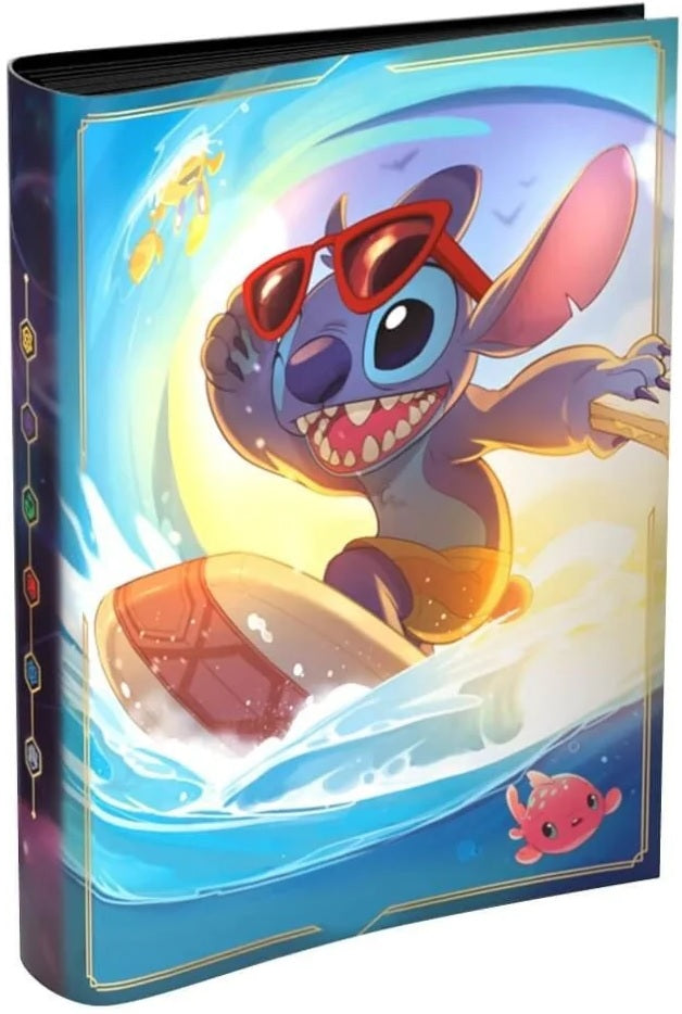Disney Lorcana 10-Page Portfolio - Stitch - Carefree Surfer