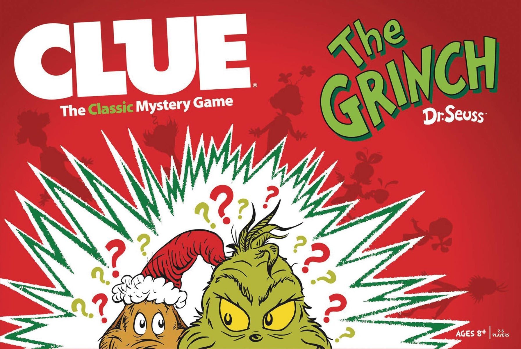 Clue Dr. Seuss The Grinch - Board Game