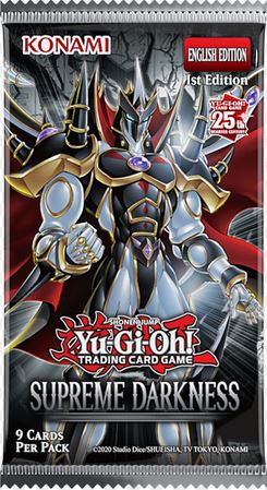 YuGiOh Supreme Darkness Booster Pack (Buy 2 Get 1 Free)