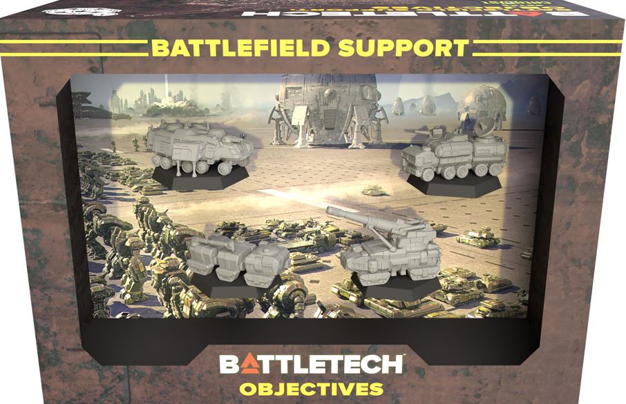Battletech Battlefield Support Objectives Forcepack - Board Game