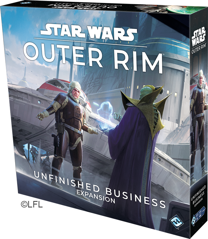 Star Wars: Outer Rim: Unfinished Business Expansion - Board Game