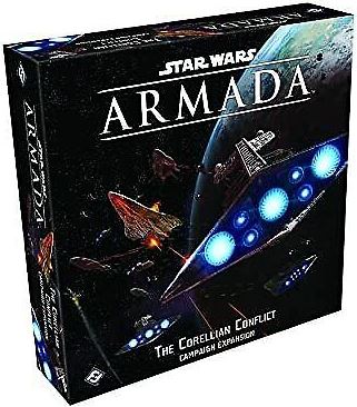 (DAMAGED) Star Wars Armada Corellian Conflict - Board Game