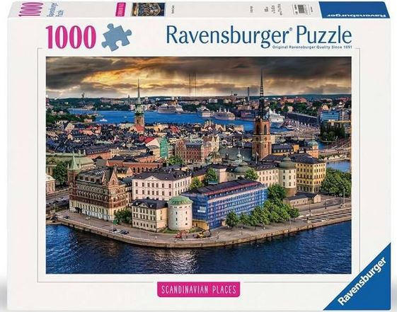 Stockholm, Sweden 1000 pc Puzzle - Puzzle