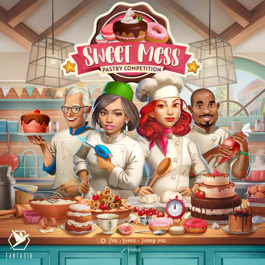 Sweet Mess: Pastry Competition - Board Game
