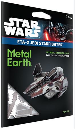 Metal Earth Star Wars ETA-2 Jedi Starfighter