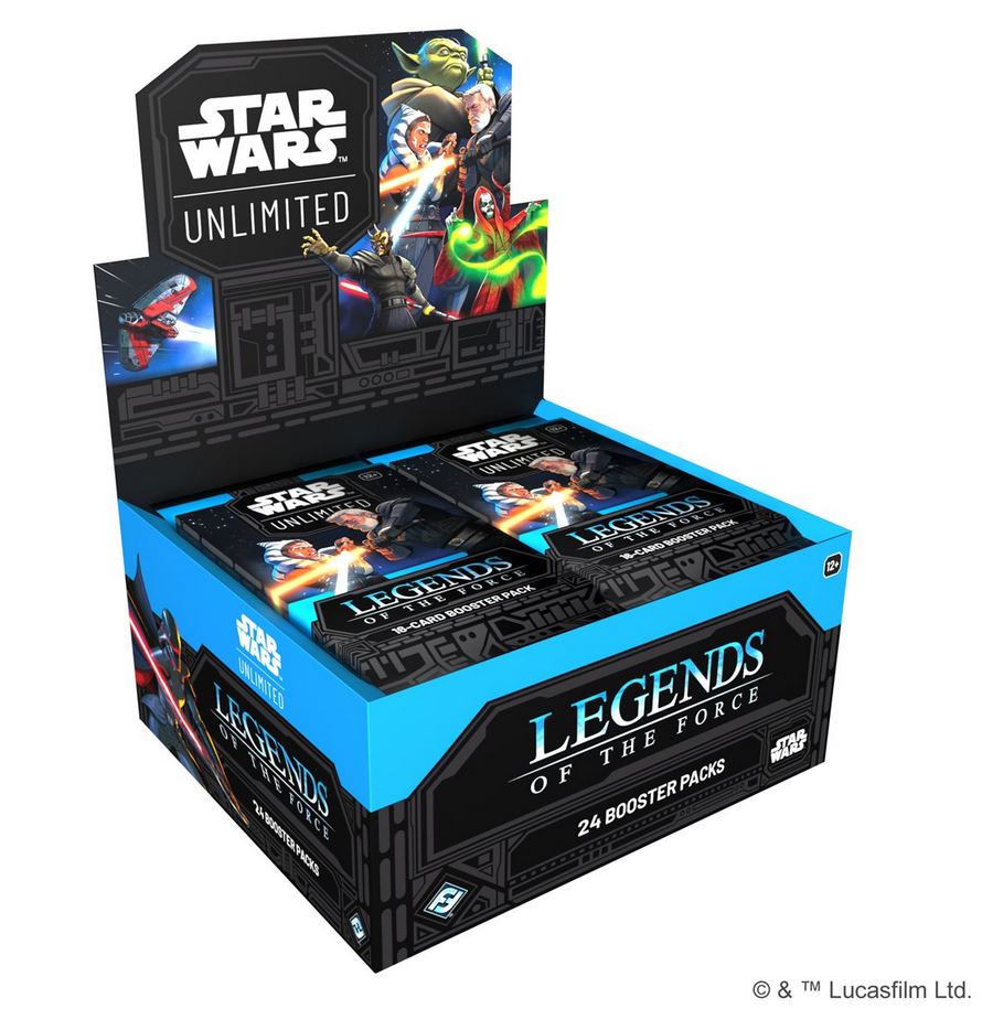 Star Wars Unlimited: Legends Of The Force Booster Box