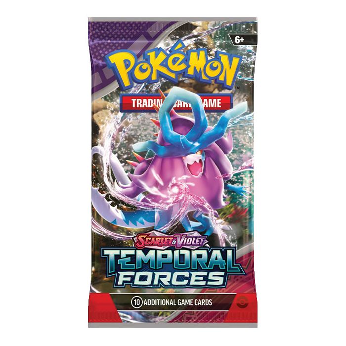 Pokemon SV5: Temporal Forces Booster Pack (Buy 2 Get 1 Free)