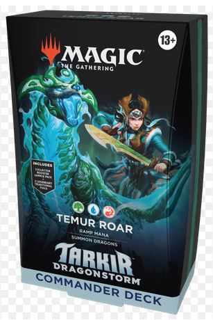 Magic the Gathering - Tarkir Dragonstorm - Commander (Temur Roar)