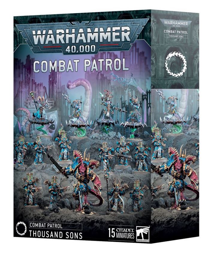(DAMAGED) Warhammer Combat Patrol Thousand Sons