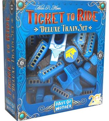 Ticket To Ride 20th Anniversary Deluxe Train Set - Board Game