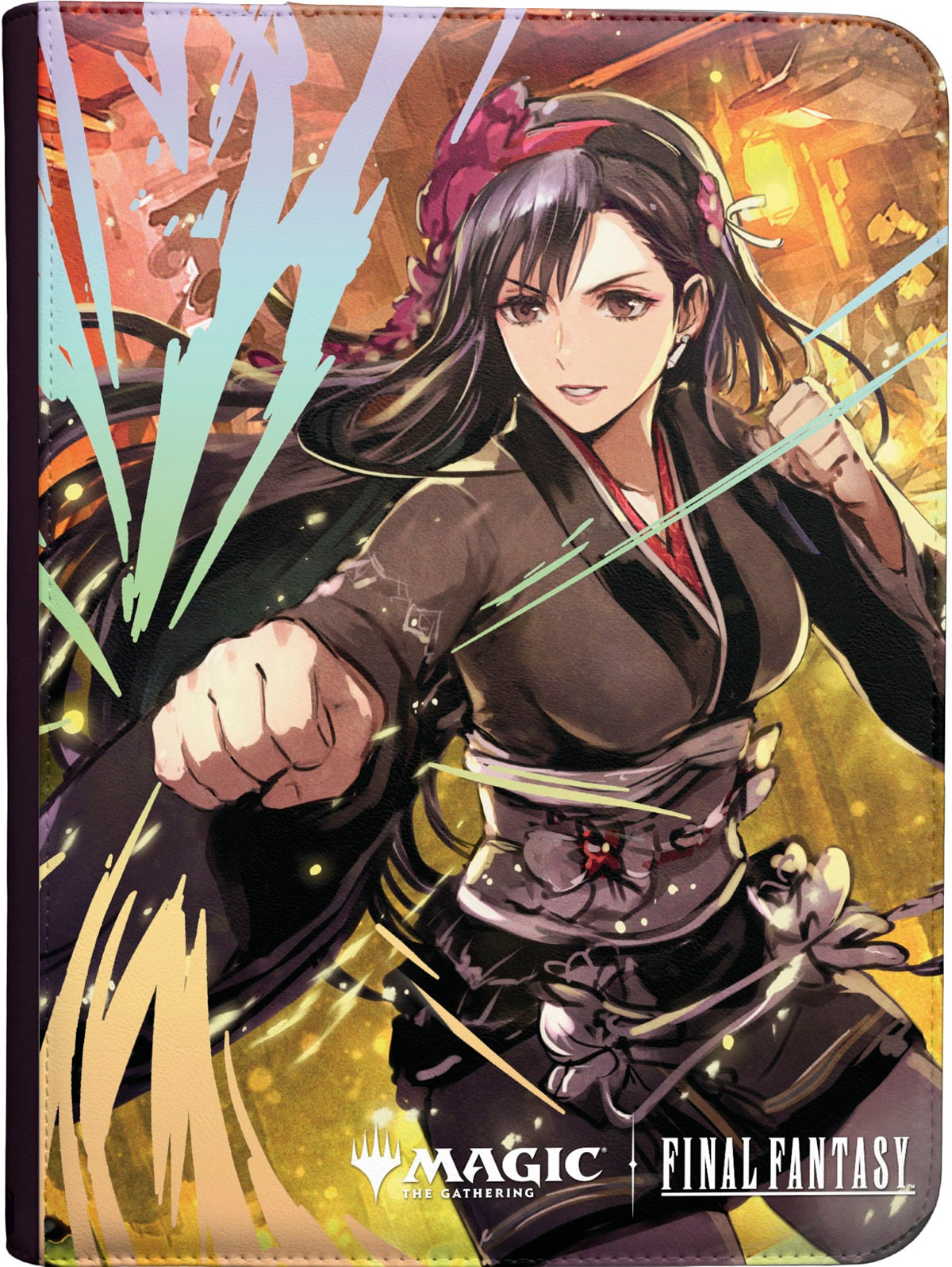 Ultra Pro 9-Pocket Zippered Premium PRO-Binder - Magic The Gathering: Final Fantasy - Tifa Lockhart